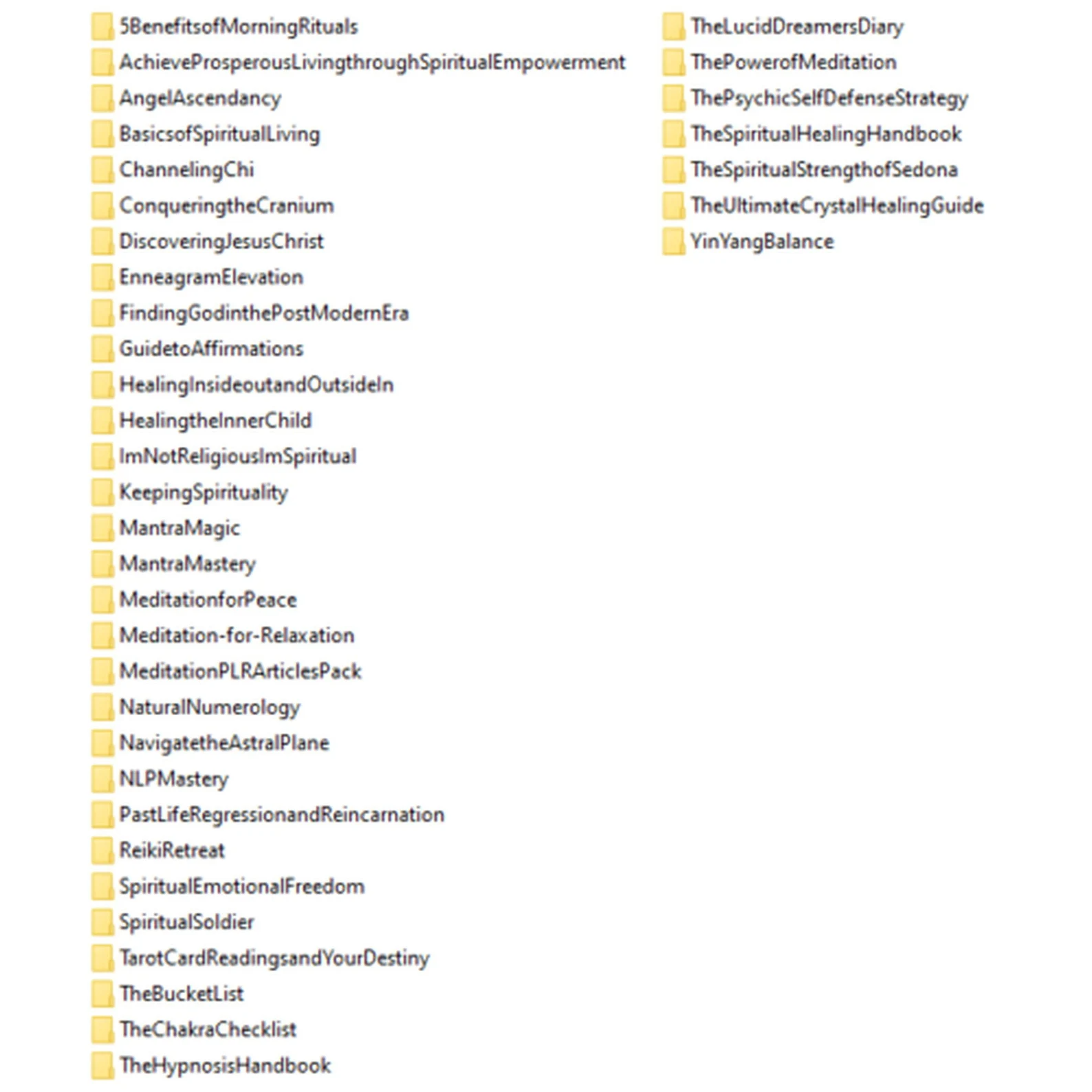 56 Spirituality PLR eBooks and articles | plr bundle resell rights | e book commercial use - Image 6