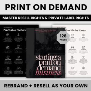 Print on Demand Blueprint: Launch, Automate & Scale Your POD Business